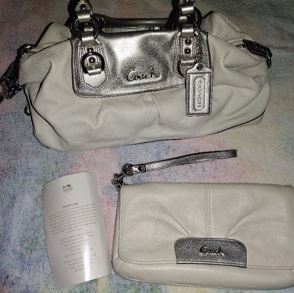Beautiful leather purse and wallet